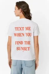 Tally Weijl T-Shirt - White XS Damen