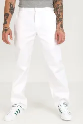 Dickies 874 Work Straight Fit Hose - White 33/32 Herren