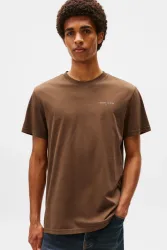 Tommy Jeans T-Shirt - Pecan Nut M Herren
