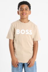 Boss T-Shirt - Sand 14 Kids