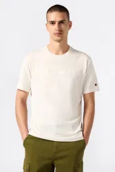 Champion T-Shirt - Light Beige L Herren