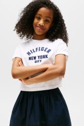 Tommy Hilfiger Kids Oversize T-Shirt - White 14 Kids