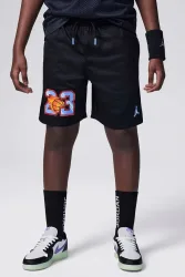 Jordan Air Mesh Shorts - Black L Kids