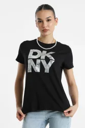 DKNY T-Shirt - Black XS Damen