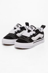 Vans Knu Skool Elastic Lace Baby Sneaker - Black + True White EU17