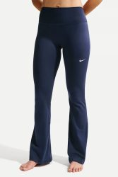 Nike Flare Leggings - Midnight Navy + White L Damen