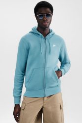 Nike Sportswear Club Kapuzensweatjacke - Denim Turquoise XS Herren