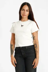 Levi's Crop T-Shirt - Egret S Damen