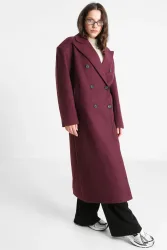Only ONLBRAKE Mantel - Mauve Wine M Damen