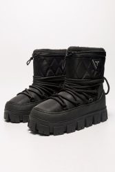 Guess Uniques Plateau Winterstiefelette - Black EU37 Damen