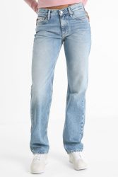 Calvin Klein Jeans Straight Leg Jeans L32 - Denim Light 25/32 Damen
