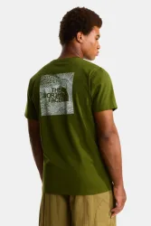 The North Face Redbox Celebration T-Shirt - Woodland Green M Herren
