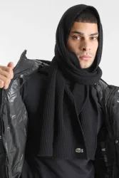 Lacoste - Schal, für Herren, Black, Größe Onesize