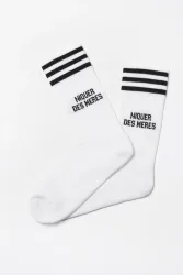 Mother Socker Socken - White + Black EU37-45