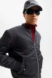 Jack & Jones JCOTRACE Wattierte Bomberjacke - Black M Herren