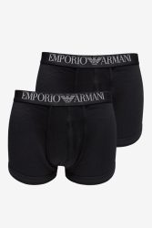 Emporio Armani Doppelpack Boxershorts - Black M Herren