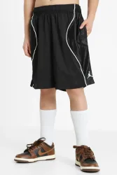 Jordan Trainingsshorts - Black + Sail S Kids