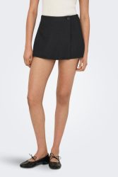 Only ONLCARO Leinen Skort - Black S Damen