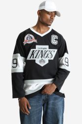 Mitchell & Ness Strukturiertes Langarmshirt - Black L Herren