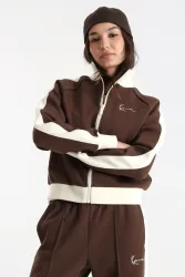 Karl Kani Signature Trainingsjacke - Brown M Damen