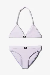 Calvin Klein Swimwear Triangel Bikini - Lilac Sprig 14-16 Kids