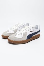 Puma Army Trainer Sneaker - White + Club Navy EU36