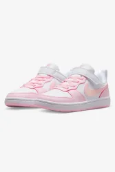 Nike - Court Borough Low Recraft, Court Borough Low Recraft Klettverschluss Sneaker, 30, Rosa