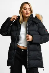 Zavetti Canada Virna 2.0 Puffer Parka - Jet Black S Damen