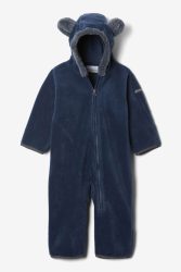 Columbia Tiny Bear Baby Fleece Jumpsuit - Collegiate Navy 9-12m