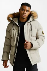 Zavetti Canada Oshawa 2.0 Puffer Parka - Stone M Herren