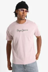 Pepe Jeans T-Shirt - Mauve Pink L Herren