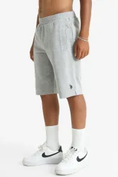 U.S. Polo Assn. Sweatshorts - Grey Heather 10 Kids