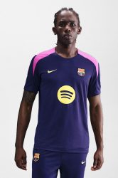 Nike FC Barcelona Mesh T-Shirt - Imperial Purple S Herren