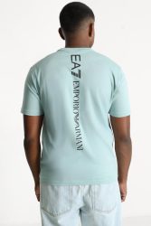 EA7 Emporio Armani T-Shirt - Blue Surf L Herren