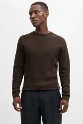 Jack & Jones Globe Feinstrickpullover - Delicioso M Herren
