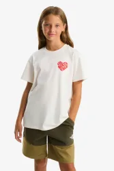 The North Face Brand Proud T-Shirt - White Dune L Kids