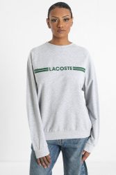 Lacoste Sweatshirt - Silver Chine M Damen