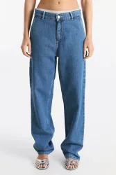 Carhartt WIP Pierce Straight Fit Jeans - Blue Stone Washed 27 Damen