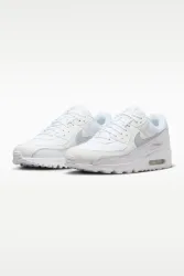 Nike Air Max 90 PRM Sneaker - White + Metallic Silver EU42 Herren