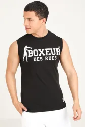 Boxeur des Rues Tanktop - Black + White S Herren