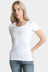 Guess T-Shirt - White XS Damen