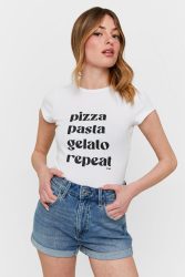 Tally Weijl T-Shirt - White M Damen