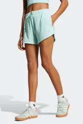 Adidas Originals Gerippte Shorts - Semi Flash Aqua 140 Kids