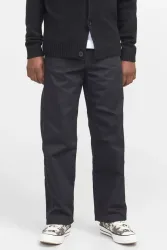 Jack & Jones Junior Alex Clean Wide Leg Worker Hose - Black 146 Kids