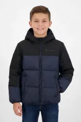 Champion Pufferjacke - Navy + Black XL Kids