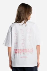 Another Cotton Oversize T-Shirt - White S Damen