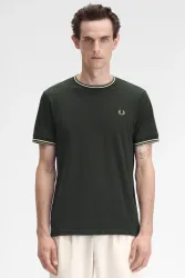 Fred Perry T-Shirt - Night Green M Herren