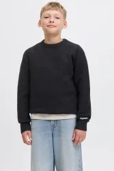 Jack & Jones Junior JORNORREBRO Strickpullover - Black 164 Kids