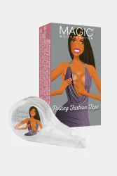 MAGIC Bodyfashion Doppelseitiges Klebestreifenroller - Durchsichtig Einheitsgroesse Damen
