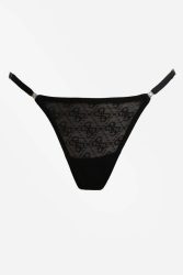 Guess Nora Mesh String - Jet Black M Damen